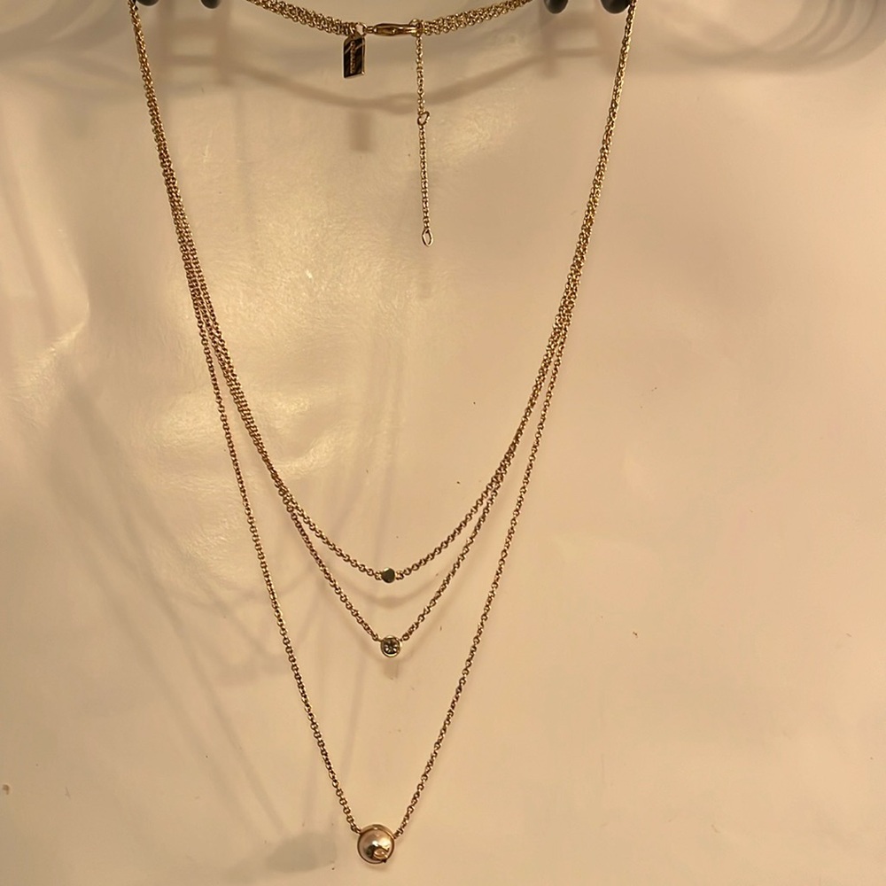 Coach 3 Tier Necklace